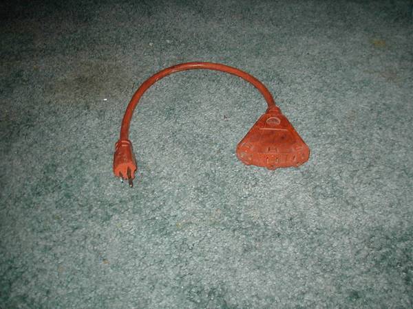 3 Outlet Extension Cord Adapter 1