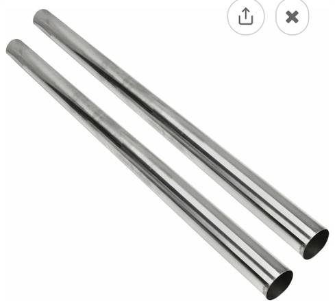 4" straight pipes,48" long 1