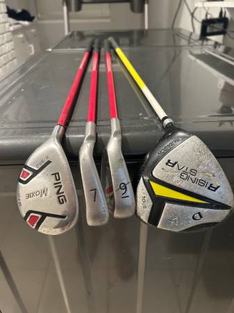 Lefty starter golf club set Ping 1