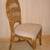 Unique Vintage Bentwood Rattan Bamboo Fan Side Chair, needs seat cover 3 thumbnail