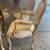 Pair of Vintage French whitewashed arm chairs 5 thumbnail