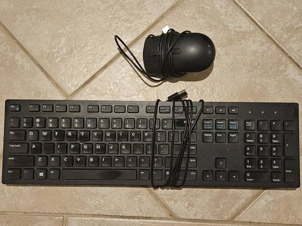 Wired Keyboard and Mouse - FREE 1