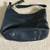 Calvin Klein Classic Pebbled Navy Leather Hobo Bag 2 thumbnail