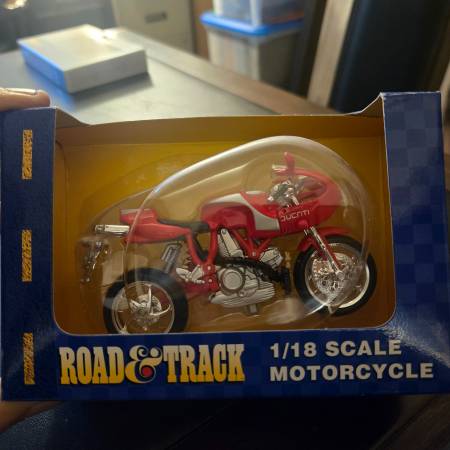 Ducati  road and track model motorcycle 1