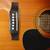 JB Player Acoustic/Electric Cutaway Guitar JB300 EBS 4 thumbnail