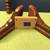 4 solid wood table legs - rustic design - 29” tall 21 thumbnail