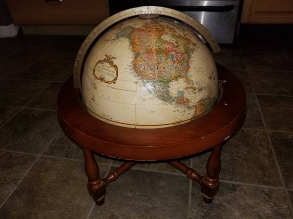 Replogle 12" Diameter World Classic Globe with Wood Base 1