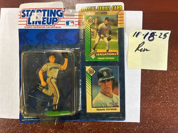 1993 Starting Lineup Travis Fryman 1