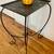 Pedestal Stand Vintage Wrought Iron Art Display Stand 2 ft Tall 1 thumbnail