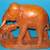 Hand Carved Elephant Statues 3 thumbnail