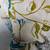Vintage 100% Silk Floral Keyhole Blouse by Clio - Women's M 12 thumbnail