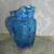 Vintage Beautiful Blue Christmas Punch Pitcher 7 thumbnail