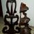 SHELF LOT 2 Wall Hanging Antique Corner Shelves Vintage Furniture 1940 4 thumbnail