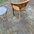 Vintage wicker / rattan accent chair A37 6 thumbnail