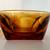 Vintage Colony Glass “Vanity Amber” Small Bowl and Underplate 2 thumbnail