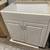 30"W x 34.5"T x 21"D White Bathroom Vanity No Top No Sink Used 3 thumbnail