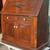 Antique Secretary Fold Down Desk with Cabinet Drawers 2 thumbnail