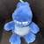 Microwavable Plush BLUE DINOSAUR Fully Lavender Scented Toy for winter 3 thumbnail