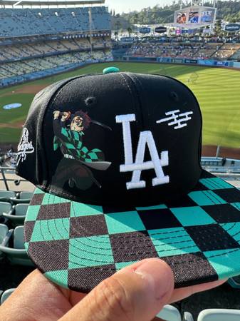 LA Dodgers × Demon Slayer キャップ The Dodgers will give away an exclusive Demon Slayer cap at