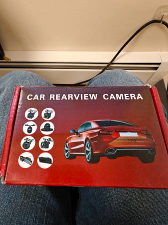 📷 Universal Car Rearview / Backup Camera – New (Open Box) 1