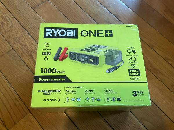 Ryobi 1000 watt Power inverter 1