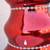 RARE!! HUGE VINTAGE RED HAND BLOWN GLASS CHRISTMAS TREE 32" TALL 2 thumbnail