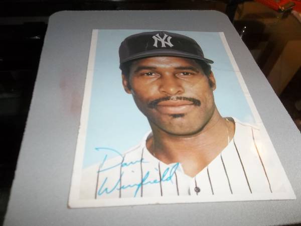 Dave Windfield signed photo 1