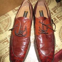 Stacy Adams Snake & Leather Shoes 1