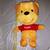 Disney Winnie The Pooh Bear Big Head Plush Stuffed Animal Toy 1 thumbnail
