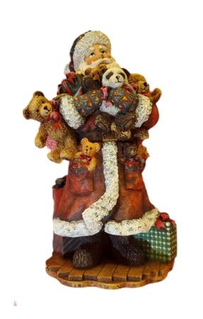 Merry Christmas! Baldwin Santa figurine, 1999 1
