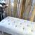 Shlomi Haziza High End Luxury White Chesterfield Bench Acrylic Legs Si 3 thumbnail