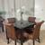 BOHO Dining Table & 4 Sea-Grass Dining Chairs From Pier 1 Imports 14 thumbnail