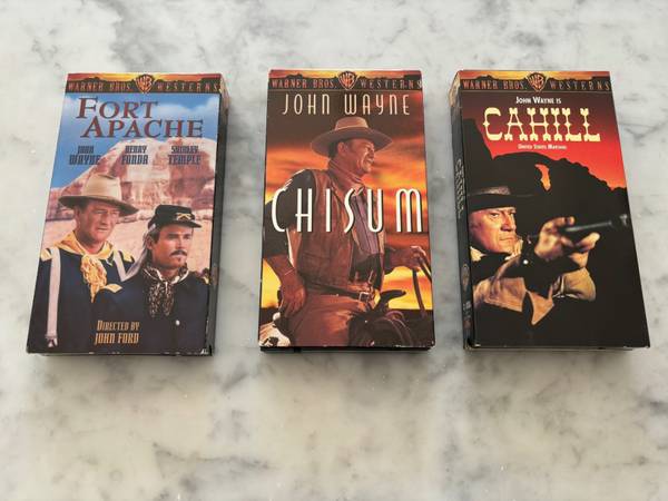 Warner Bros. Westerns VHS Video Tapes 1