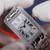 CARTIER TANK AMERICAINE 18k Gold Factory Diamonds 1 thumbnail