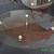 Glass Top Coffee Table with Mahogany Base 6 thumbnail