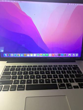 APPLE MACBOOK PRO 2015 A1398 RETINA 15" i7 4Core 16GB/512GB Monterey 1