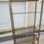2 Contemporary Brass and glass shelves-$0 delivery 2 thumbnail