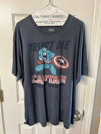 Captain America t-shirt 2XL 1