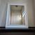 White Framed Rectangular Hanging Wall Mirror 5 thumbnail