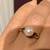 14K Yellow Gold Ring ( Size 6-7) with Natural Akoya Pearl 19 thumbnail