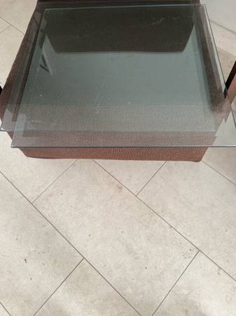 Beveled Glass Top 1