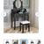 Brand New Black Vanity and stool 3 thumbnail