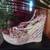 Stylish high heeled wedge sandal 3 thumbnail