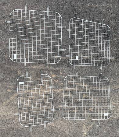 Ford Econoline Van - Side and Rear Door Security Screens 1