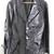 NWT Mens Large L Victorinox Swiss Army leather jacket thin shiny 1 thumbnail