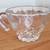 Vintage Hazel Atlas Colonial Swirl Glass Punch Bowl w/Hanging Glasses 6 thumbnail
