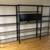 Black Metal Wire Shelf Set 2 thumbnail