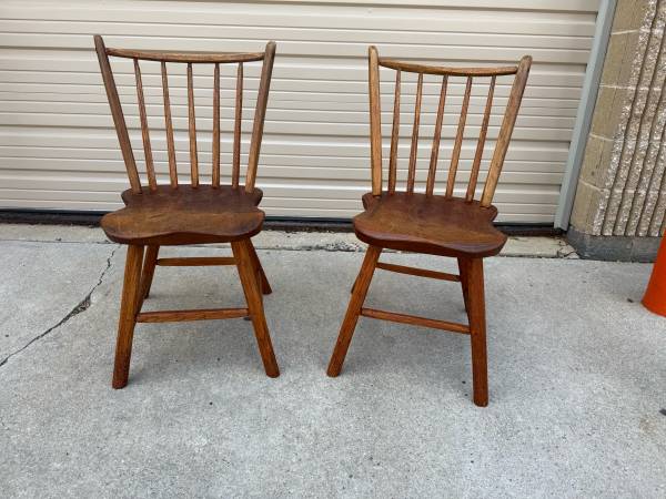 Sillas de comedor windsor antiguas del siglo XIX. Juego de 4 - $1.990 (Fairfax)63471431681795123