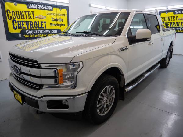 2018 Ford F-150 Lariat Crew Cab Standard Box 4X4**CLEAN CARFAX** - $26,980 (COLVILLE WASHINGTON)63613781822211122
