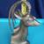 VINTAGE MCM BRASS ANTELOPE GAZELLE BOOKENDS 6 thumbnail